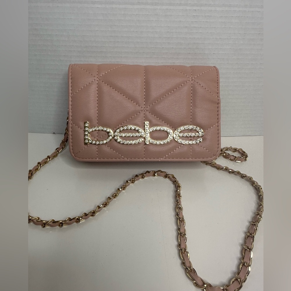 BEBE Zaza flap crossbody bag